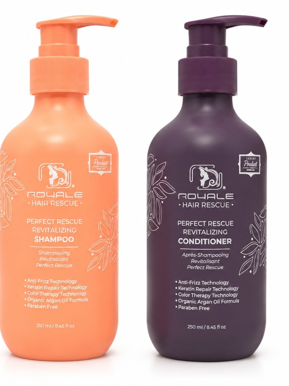 Royale Hair Rescue Perfect Rescue Revitalizing Shampoo & Conditioner Set